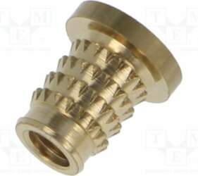 TAPPEX Threaded insert; brass; M4; BN