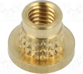 TAPPEX Threaded insert; brass; M6; BN