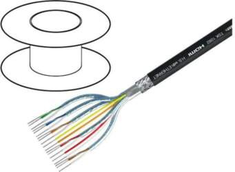 TASKER Wire: AV; tinned,OFC; black