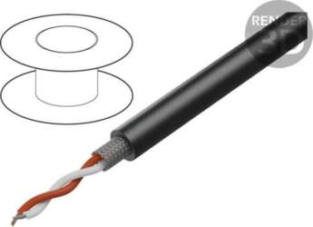 TASKER Wire: microphone cable; 2x0.35mm2