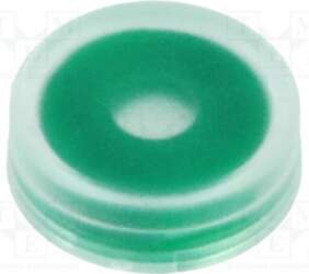 TE CONNECTIVITY Button; -40÷85°C; round; green