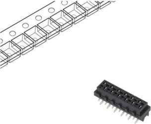 TE CONNECTIVITY Connector: Micro-MaTch; socket; female