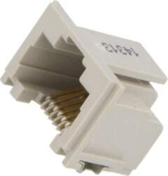 TE CONNECTIVITY Connector: RJ45; socket; PIN:
