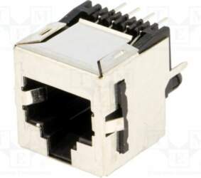 TE CONNECTIVITY Connector: RJ45; socket; PIN: