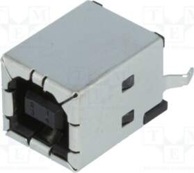 TE CONNECTIVITY Connector: USB B; socket