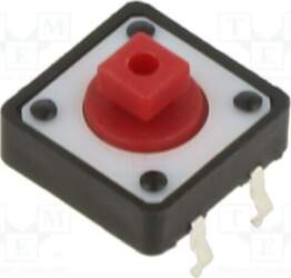 TE CONNECTIVITY Microswitch TACT; SPST-NO; Pos: