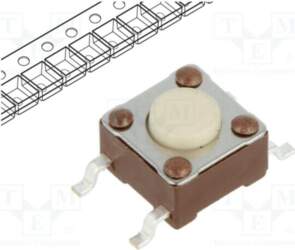 TE CONNECTIVITY Microswitch TACT; SPST-NO; Pos: