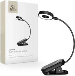TECH-PROTECT LL100 CLIP READING LIGHT BLACK
