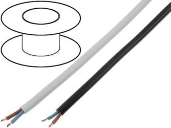 TECHNOKABEL Wire; H03VVH2-F,OMY; 2x1mm2; flat