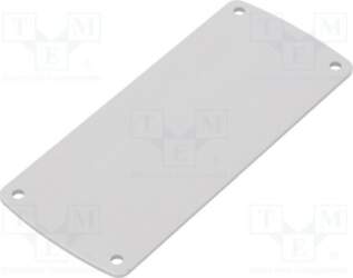 TEKO Front panel; aluminium; W: 45