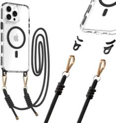 Tel Protect Strap Clear Case for