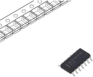 TEXAS INSTRUMENTS IC: digital; NOT; Ch: