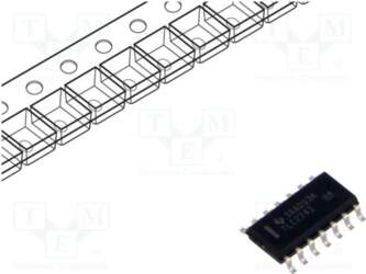 TEXAS INSTRUMENTS IC: operational amplifier; 2MHz
