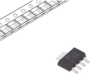 TEXAS INSTRUMENTS IC: voltage regulator; LDO