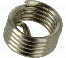 Threaded insert; stainless steel; M10; L: