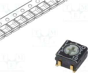 TOCOS Potentiometer: mounting; 10kΩ; single turn