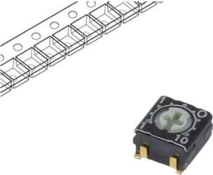 TOCOS Potentiometer: mounting; 2kΩ; single turn