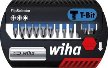 Tools set: screwdriver bits; plastic cassette