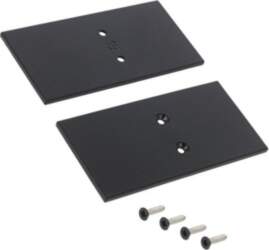 TOPMET Cap for LED profiles; black