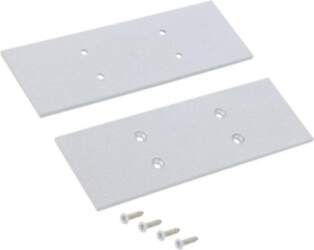 TOPMET Cap for LED profiles; silver