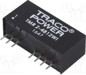 TRACO POWER Converter: DC/DC; 2W; Uin: