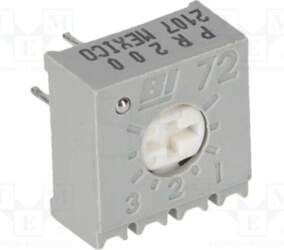 TT ELECTRONICS Potentiometer: mounting; 200Ω; single
