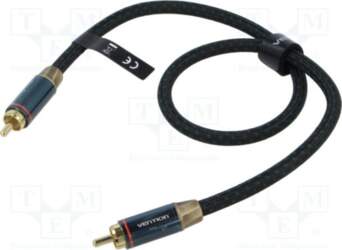 VENTION Cable; RCA plug,both sides