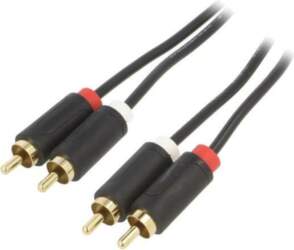 VENTION Cable; RCA plug x2,both
