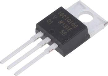 VISHAY Diode: Schottky rectifying; THT; 100V