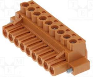 WEIDMÜLLER Connector: pluggable terminal block; plug