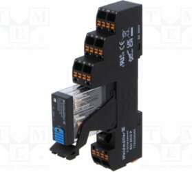 WEIDMÜLLER Relay: interface; Ucoil: 24VDC; DPDT