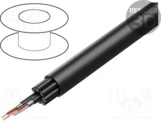Wire: loudspeaker cable; BiTsound®; 8x2x0.21mm2