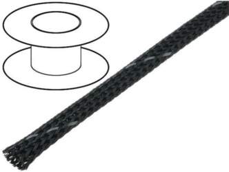 4CARMEDIA Braid; polyester; dark grey; Package: