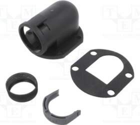 90° angled connector; polyamide 6; PMAFIX
