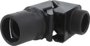 90° angled connector; Thread: PG,outside
