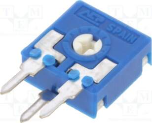 ACP Potentiometer: mounting; 250Ω; single turn