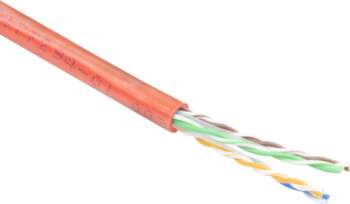 ACT C6A U/UTP PATCH PVC RED
