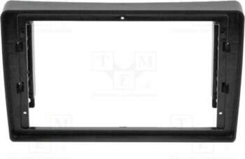 ACV Radio frame; VW; black; 9"