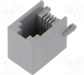 ADAM TECH Connector: RJ9; socket; PIN: