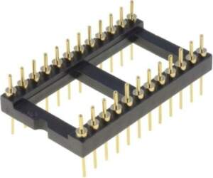 ADAM TECH Socket: integrated circuits; DIP24