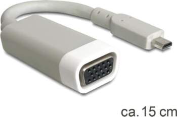 Adapteris HDMI-microD M > VGA F