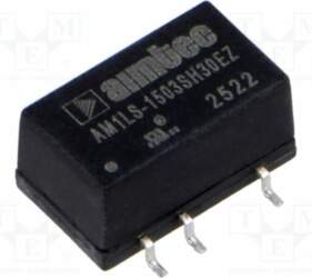 AIMTEC Converter: DC/DC; 1W; Uin: 12÷18VDC