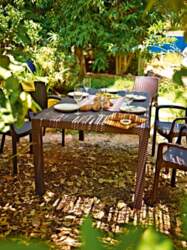 Allibert 204122 outdoor table Brown Rectangular
