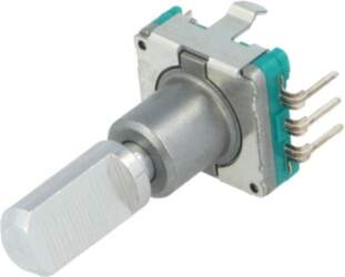ALPS Encoder: incremental; THT; 9imp/revol; Pos:
