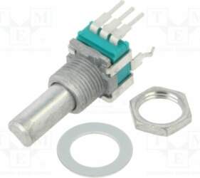 ALPS Potentiometer: shaft; 10kΩ; single turn