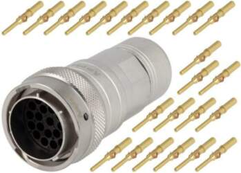 AMPHENOL Connector: circular; plug; for cable