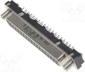 AMPHENOL Connector: D-Sub; socket; Contacts: copper