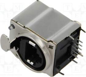 AMPHENOL Connector: RJ45; socket; Cat 5e