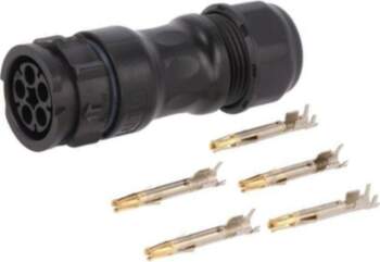AMPHENOL LTW Connector: circular; plug; for