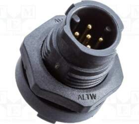 AMPHENOL LTW Connector: circular; socket; for